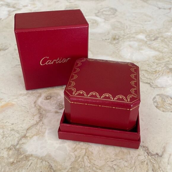Cartier C De Cartier 18K White Gold Band Size 57 Mint Condition in Box - Picture 13 of 13
